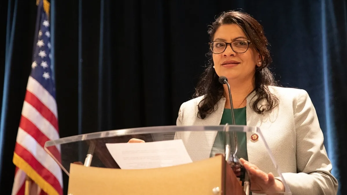ABD Kongre üyesi Tlaib’den Biden yönetimine “Ayşenur Ezgi” tepkisi ABD Kongre üyesi Tlaib’den Biden yönetimine “Ayşenur Ezgi” tepkisi