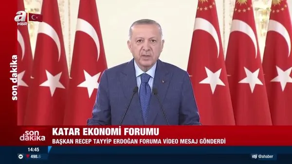 Cumhurbaşkanı Erdoğan'dan Katar Ekonomi Forumu'nda önemli açıklamalar