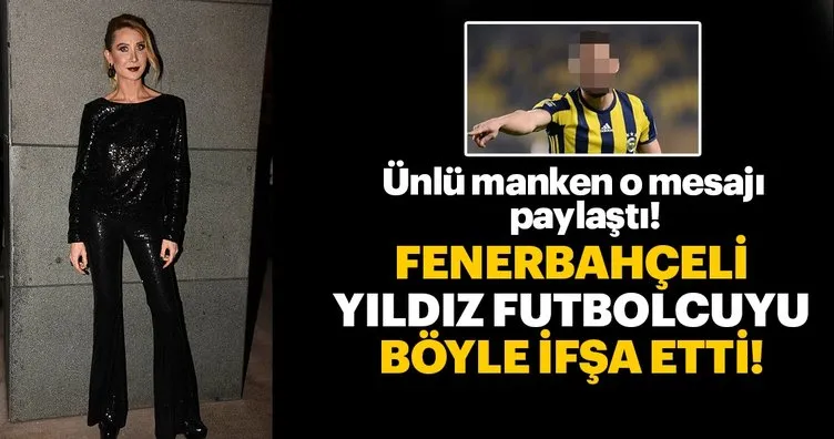 Gizem Özdilli, Fenerbahçeli futbolcu Şener Özbayraklı’yı Instagram’dan ifşa etti!