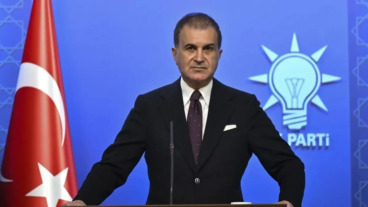 AK Parti Sözcüsü Çelik'ten CHP'ye geçmiş olsun mesajı