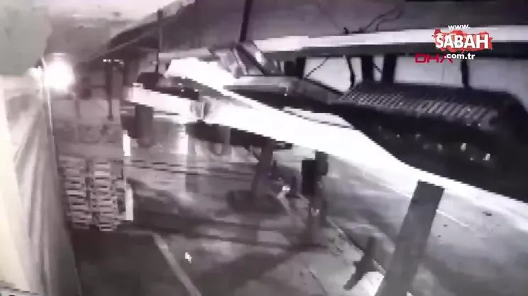 Bağcılar'da balıkçıdaki patlama anı kamerada | Video
