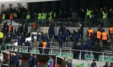 Denizlispor-Fenerbahçe maçında protokol tribünü karıştı!