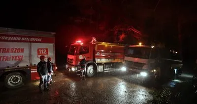 Trabzon Büyükşehir Belediyesi ekipleri teyakkuzda: Bir günde 318 olaya müdahale ettiler