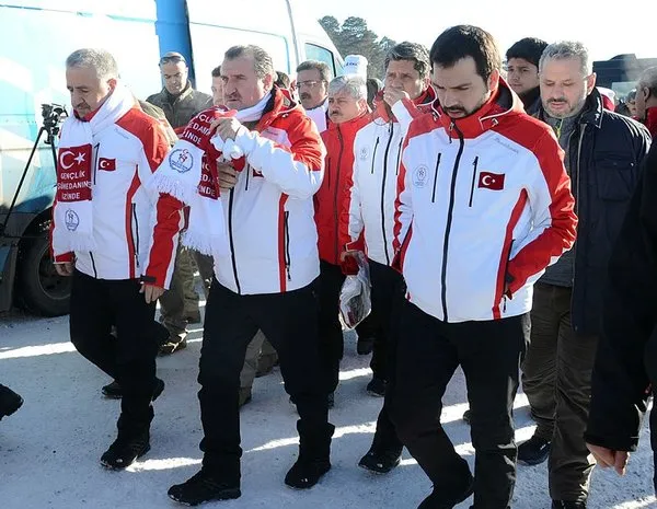Sarıkamış şehitlerini anma yürüyüşü