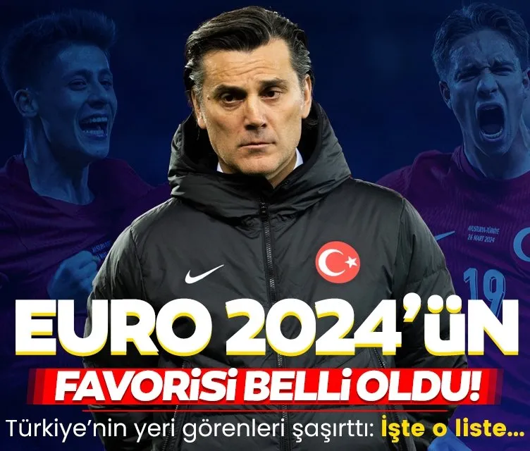 EURO 2024’ün favorisi belli oldu! Türkiye...