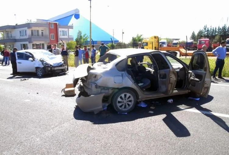 Diyarbakır’da trafik kazası: 1 ölü, 6 yaralı