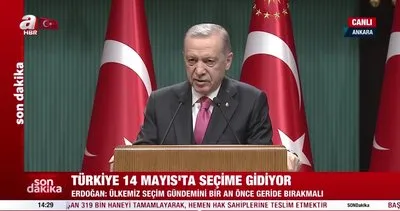 SON DAKİKA: Seçim 2023 ne zaman yapılacak? Başkan Erdoğan seçim kararını imzaladı | Video