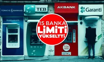 ATM’den para çekme limiti yükseldi! 15 banka yeni rakamı duyurdu