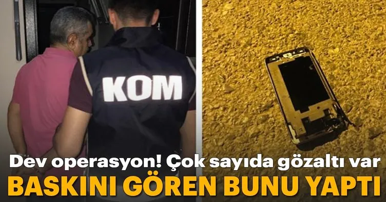 Son dakika: İzmir’de FETÖ operasyonu: 72 gözaltı