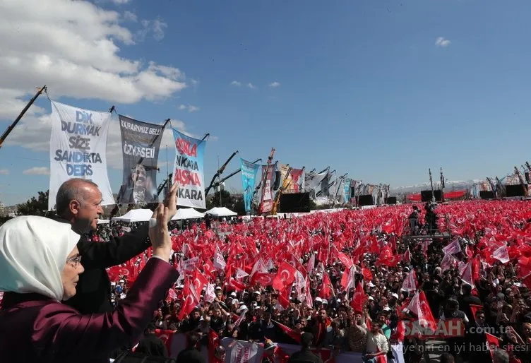 Başkan Erdoğan resmi rakamı açıkladı! Cumhur İttifakı Ankara mitinginde coşkulu kalabalık!