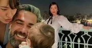 Kalpler eridi! Neslihan Atagül’ün oğlu Aziz’le verdiği yeni poz çok konuşuldu!
