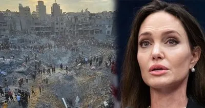 ABD’li oyuncu Angelina Jolie: Gazze hızla toplu mezara dönüşüyor!