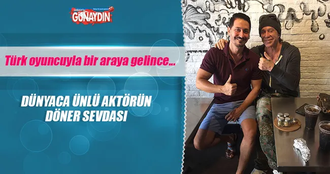 ‘Dönerciye götür beni’