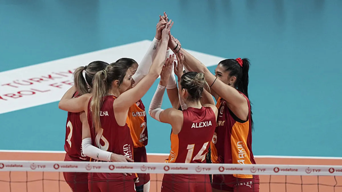 Kadınlar CEV Kupası: Galatasaray deplasmanda galip Kadınlar CEV Kupası: Galatasaray deplasmanda galip