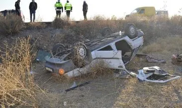 Ankara’da korkunç kaza! Otomobil şarampole devrildi: 1 ölü, 2 yaralı