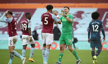 Aston Villa, Arsenal’i tek golle yıktı!