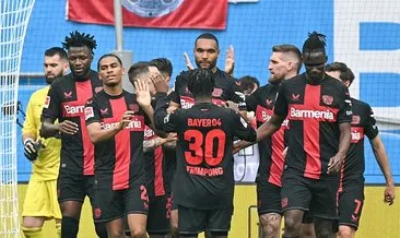 Bayer Leverkusen tarihe geçti! Bundesliga’da namağlup şampiyon