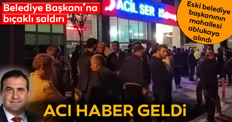 Son dakika haberi: Konya DoÄ?anhisar Belediye BaÅ?kanı İhsan Ã?ztoklu bıçaklı saldırıda hayatını kaybetti!