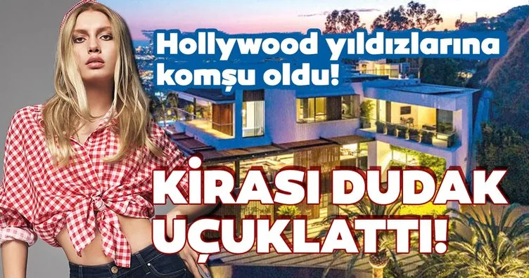 Aleyna Tilki Hollywood yıldızlarına komşu oldu! Ünlü şarkıcı Aleyna Tilki’nin yeni evinin kirası dudak uçuklattı!
