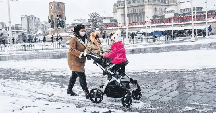Yeni soğuk hava dalgası ve kar yolda