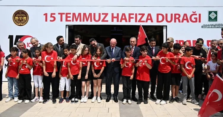 15 Temmuz Hafıza Durağı ziyarete açıldı