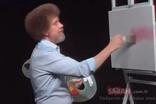 Kıvırcık saçlarıyla hafızalara kazınan ressam Bob Ross ile ilgili bu bilgi hayrete düşürdü! İşte ressam Bob Ross'un sırrı...