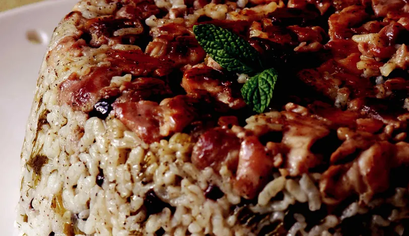 Enginarlı Tavuklu Pilav