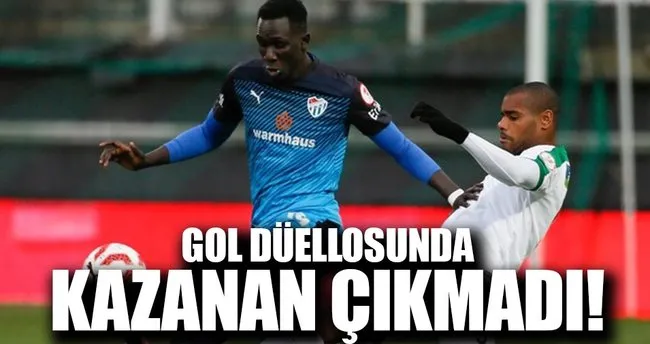 Maç sonucu: Akhisar Belediyespor 3-3 Bursaspor ÖZET