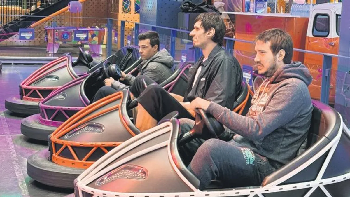 Çocuklar gibi eğlendiler Çocuklar gibi eğlendiler