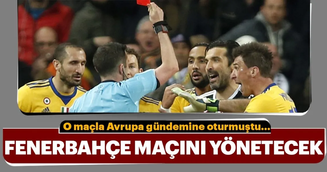 Zenit Fenerbahce Macini Michael Oliver Yonetecek Spor Haberleri