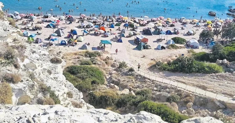 Doğa harikasıydı çöplüğe dönüştü