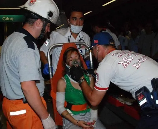 İzmir Metrosu'nda gerçeği aratmayan tatbikat