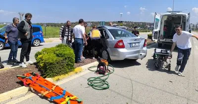 Balıkesir’de trafik kazası: 1 yaralı #balikesir