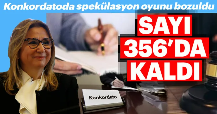 Sayı 356’da kaldı
