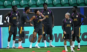 Galatasaray, Sporting maçına hazır!