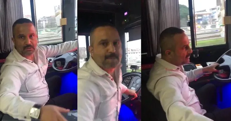 Yer İstanbul! İETT otobüsü şoförü kadın yolcuya saldırdı: Dehşet anları kamerada!
