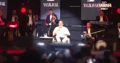 Gündüz ölümden dönen Tatlıses, akşam tekerlekli sandalye ile sahneye çıkıp konser verdi | Video