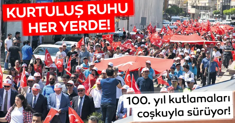 Kurtuluş ruhu her yerde