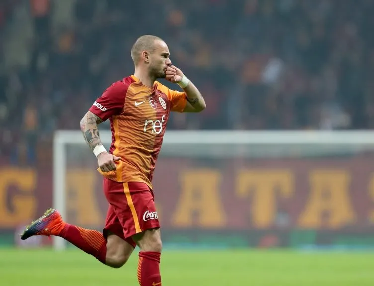 Flaş transfer açıklaması! Wesley Sneijder ve Galatasaray...