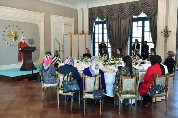 Emine Erdoğan, Özel Harekat personeli eşlerini yemekte ağırladı