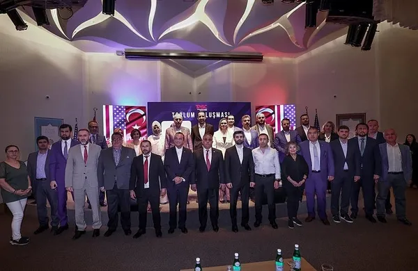 TBMM Başkanı Kurtulmuş, ABD'deki Türk toplumu ile buluştu