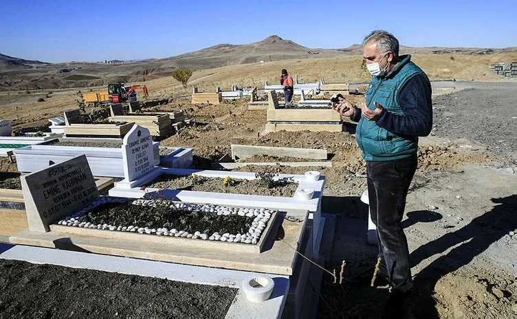 Son dakika haberi: Ankara'daki corona virüs mezarlığında vefat edenlerin bazıları tabutla gömülüyor!