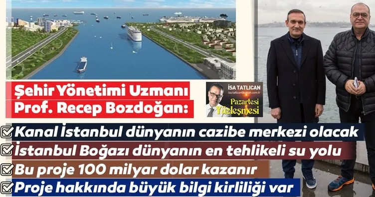 Marmara Üniversitesi Öğretim Üyesi ve Şehir Yönetimi Uzmanı Prof. Recep Bozdoğan “İstanbul boğazı dünyanın en riskli su yolu”