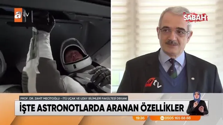 Astronot olmanın kriteri ne? İşte astronotlarda aranan özellikler… | Video