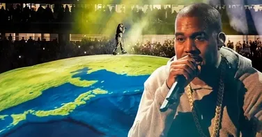 Kanye West İstanbul’u salladı