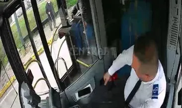 Otobüs şoföründen örnek davranış: Yaşlı adama eşlik etti! #kocaeli