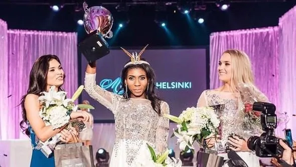 Miss Helsinki birincisine ırkçı yorumlar!