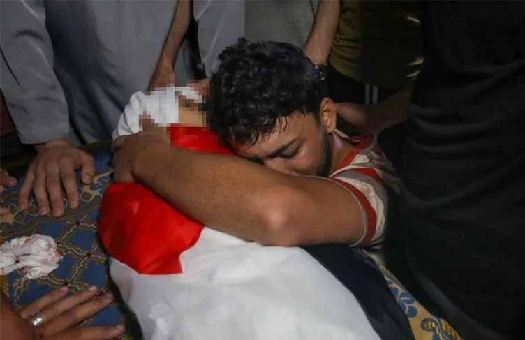 İsrail zulmünde yürek burkan görüntüler! Gazze Şeridi’nde saldırılar bitmiyor