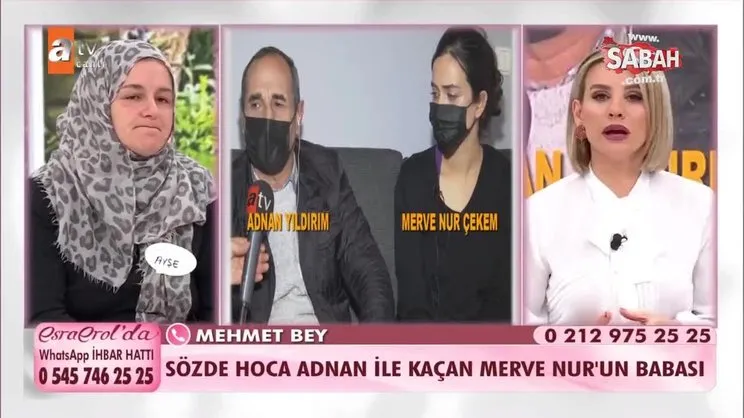 Esra Erol'da inanılmaz olay yaşandı! Merve Nur'dan herkesi şok edecek açıklama! | Video