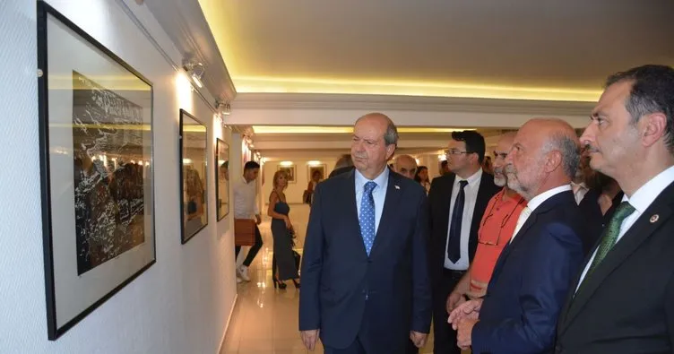Eylül sergisinin açılışını Cumhurbaşkanı Tatar yaptı